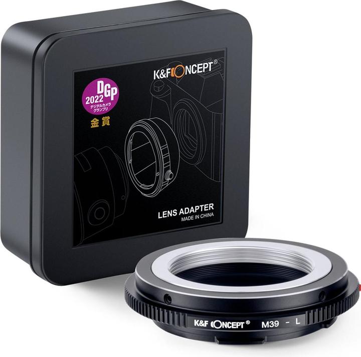 Produktbild K&F Concept High Precision Lens Adapter Mount, M39-L
