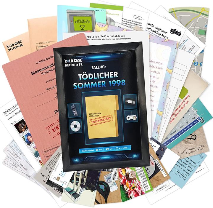 Produktbild X-scape Cold Case Detectives - Tödlicher Sommer 1998 - Krimispiel (Deutsch)
