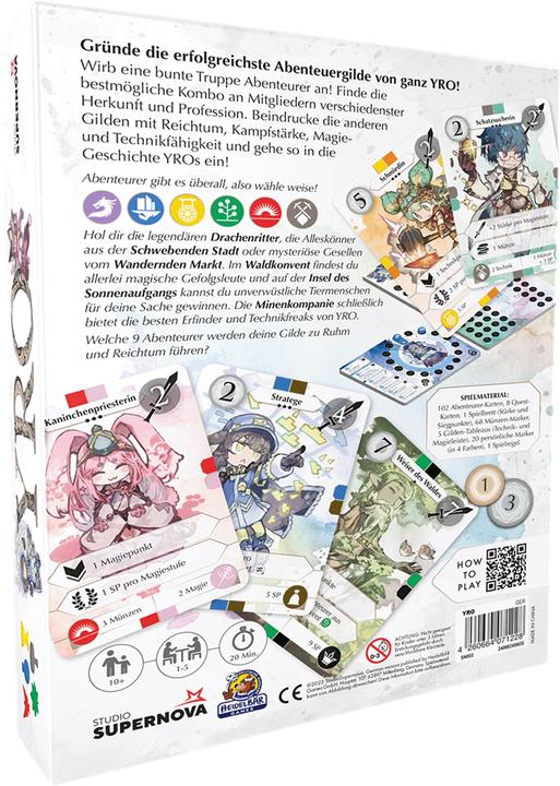 Produktbild Yro (Deutsch, Multilingual, 1 - 5 Spieler)
