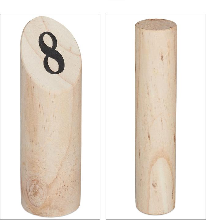 Actual product image Relaxdays Kubb (2 - 6 Players)