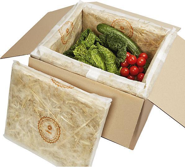 Image du produit kaiserkraft Panneau de paille, lot de 6, L x l x h 250 x 300 x 25 mm. (6 x)