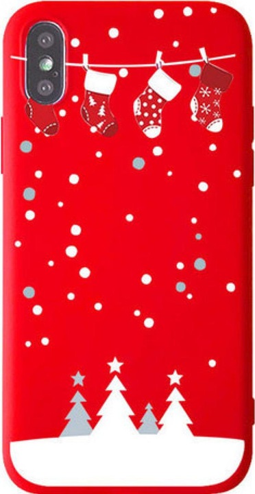 Actual product image PhoneLook Coque Noël Chaussettes (Apple iPhone XS, Apple iPhone X)