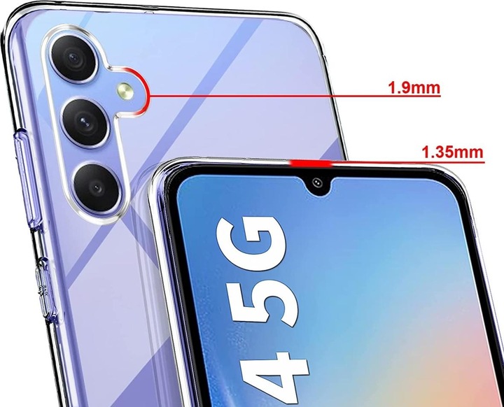 Immagine prodotto Screenguard Samsung Galaxy A34 5G Custodia flessibile in TPU trasparente (Samsung Galaxy A34 5G)