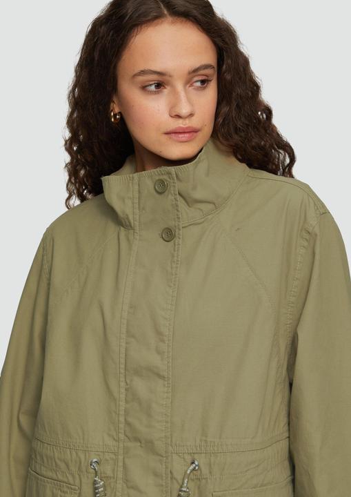 Produktbild S.Oliver Outdoor-Jacke Baumwolljacke mit Tunnelzug in der Taille (46)