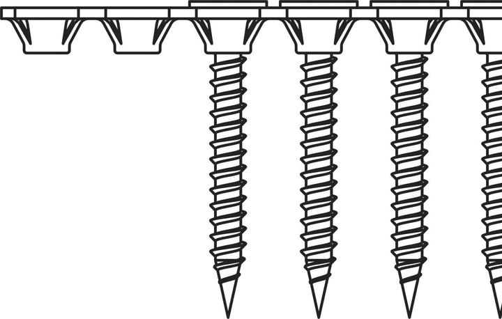 Actual product image Bosch Professional Zubehör Drywall screw coarse thread. S-G. 3.9 x 35 mm (1000 Screws per piece)