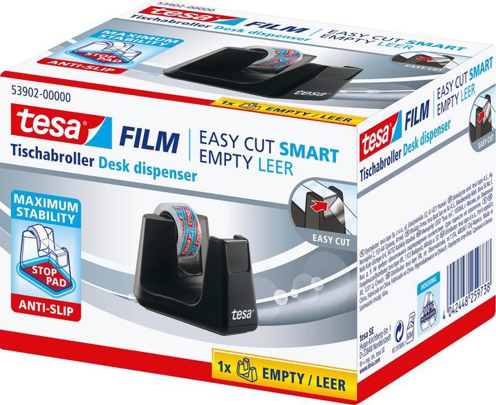Image du produit tesa Dérouleur de ruban adhésif EASY CUT SMART pour tables, avec technologie antidérapante