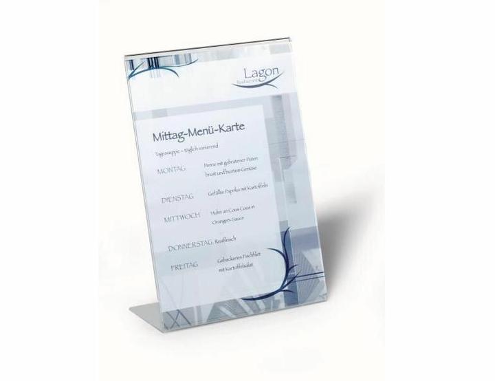 Produktbild Durable Präsentationsständer A4,transparent (A4)