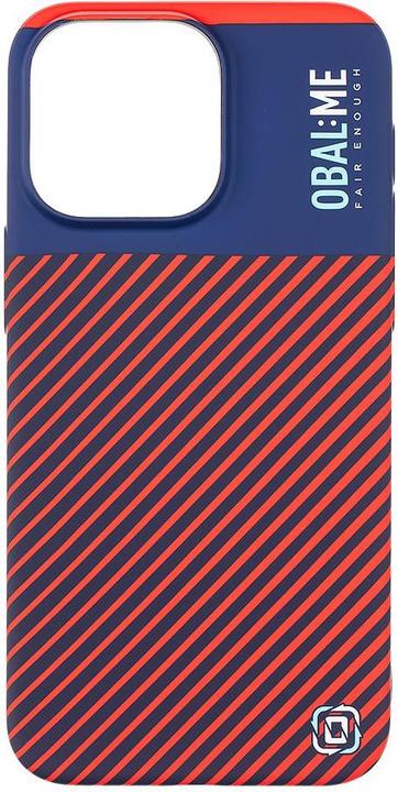 Produktbild Obal:Me Flossy Stripes Case für Apple iPhone 15 Pro Max blau/rot (Apple iPhone 15 Pro Max)