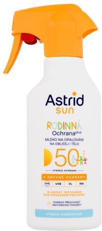 Astrid Sun Family Trigger Milk Spray (Sonnenmilch, SPF 50, 270 ml, 150 g)