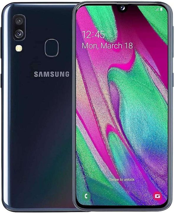 Produktbild Trant.ch Galaxy A40 (2019) DS (64 GB, Black, 5.90", 16 Mpx, Dual SIM, A / Wie neu)