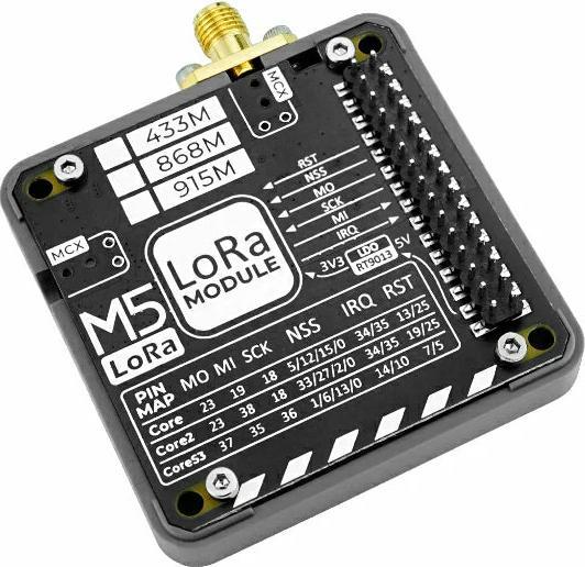 Produktbild M5Stack LoRa 868MHz Modul V1.1 mit Antenne