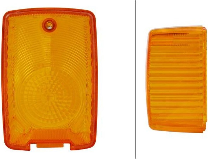 Actual product image Hella 2 light discs indicator lights for AGRIFAC