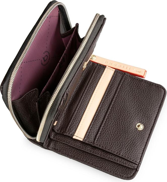 Image du produit Bugatti Ella Portefeuille pour femmes mit Reissverschluss, brun foncé