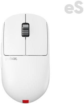 Image du produit Pulsar Mouse USB Optical Wrl X2h/Medium White Px2hes22 (Filaire, Sans fil)