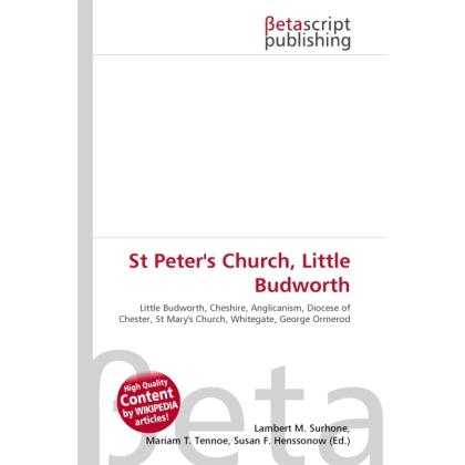 St Peter's Church, Little Budworth, Sachbücher