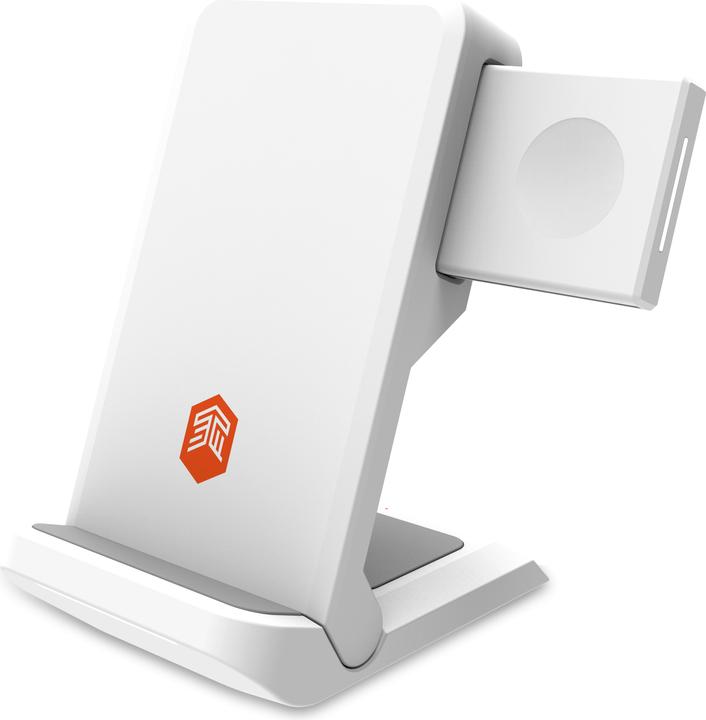 Produktbild STM ChargeTree Go Headphones, Smartphone, Smartwatch, Watch White USB Wireless charging Indoor (20 W)