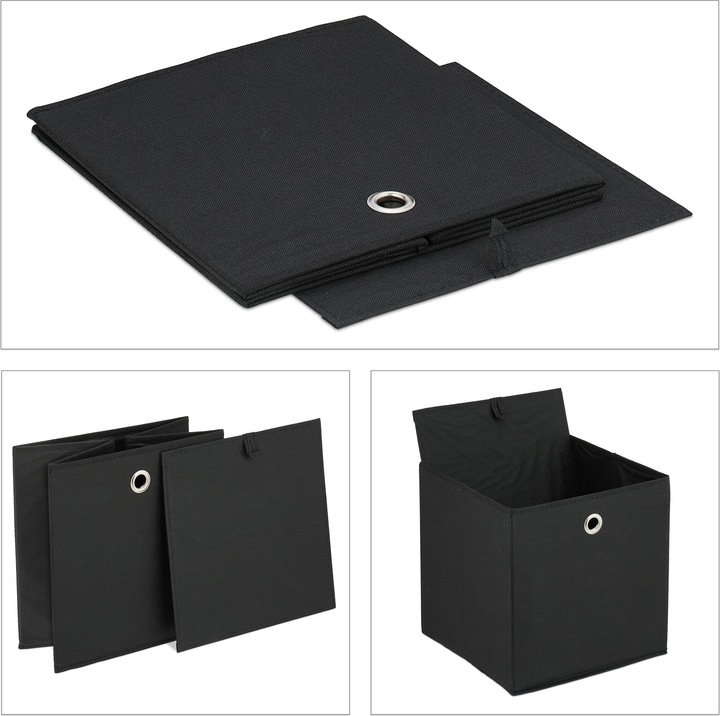 Actual product image Relaxdays Storage box (30 x 30 x 30 cm, 8.19 l)