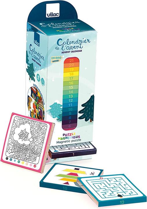 Produktbild Vilac Adventsturm mit Magnetpuzzle