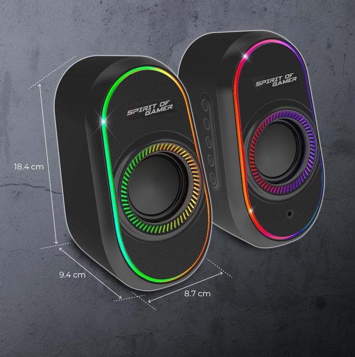 Actual product image Spirit Of Gamer FANATIC 500 DARK