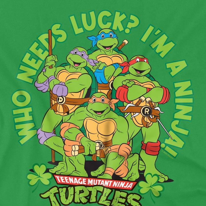 Image du produit Teenage Mutant NT - T-shirt WHO NEEDS LUCK - Homme (4XL)