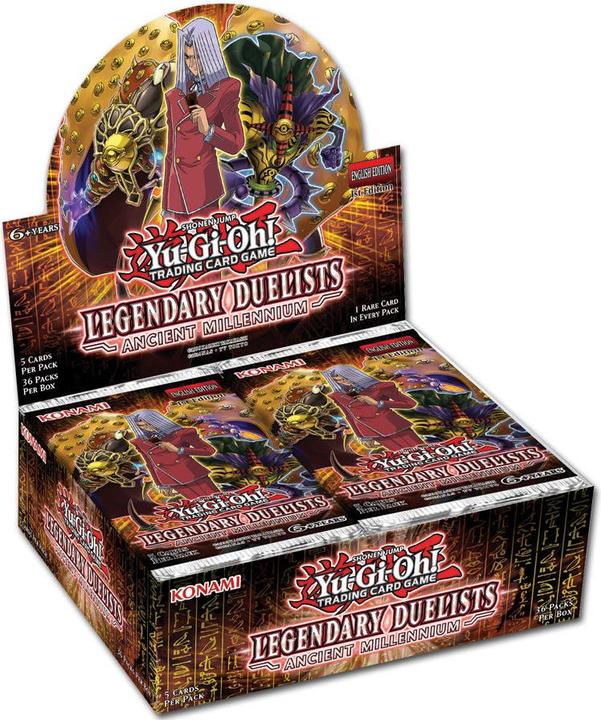 Produktbild Yu-Gi-Oh Legendary Duelist: Ancient Millennium Booster Display - 1. Auflage -! - EN (Englisch, Booster Display)