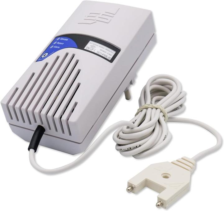 Actual product image Schabus 500240 Wireless water detector with app control, with internal sensor via socket outlet