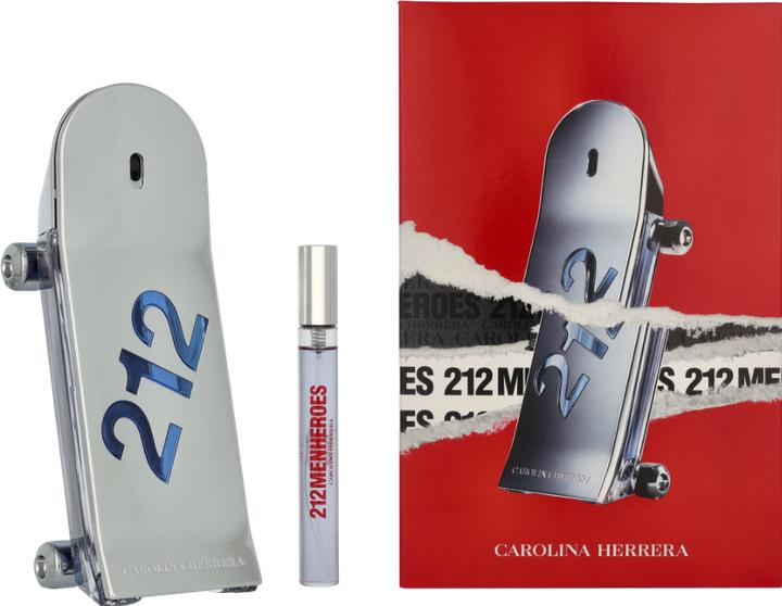 Produktbild Carolina Herrera 212 Men Heroes Forever Young EDT 90 ml + EDT MINI 10 ml (man) (Eau de Toilette, 100 ml)