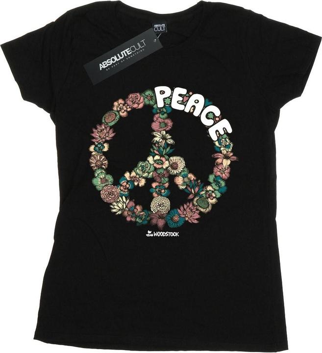 Produktbild Woodstock Floral Peace TShirt (S)