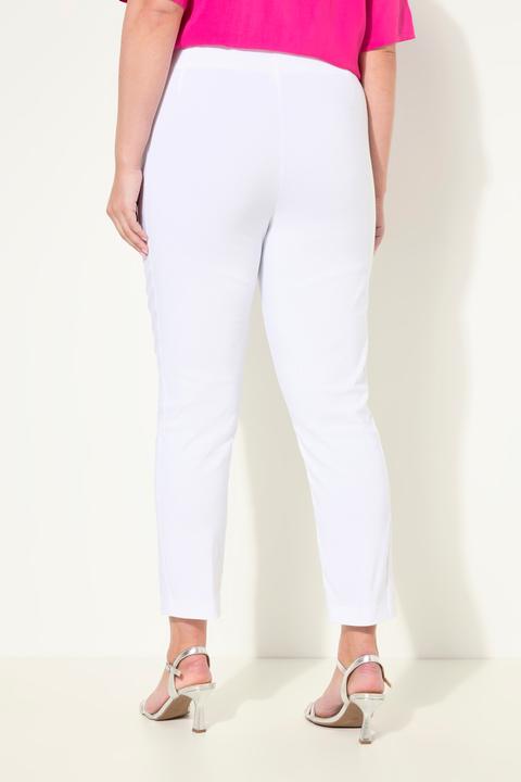 Actual product image Miamoda Bengaline pants with metallic print (58)