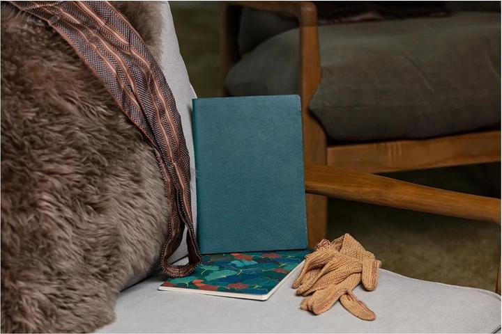 Image du produit Clairefontaine Ginkgo Set 2 Notizhefte (A5, À rayures, Couverture souple)