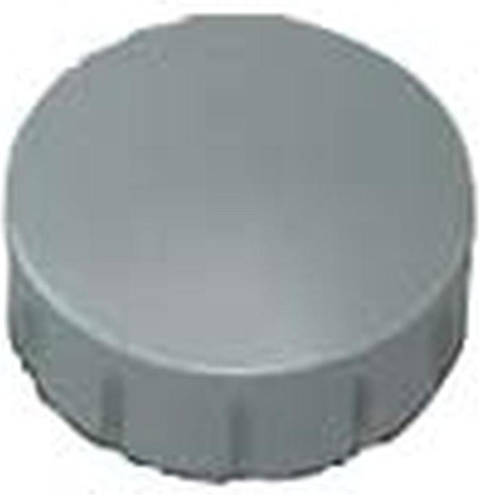 Actual product image Maul Round magnet solid 15 mm 0.15 kg adhesive force 10 pieces grey