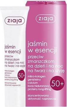 Actual product image Ziaja Jasmine 50+ Anti-Wrinkle Essence On Day And Night 30Ml (30 ml)