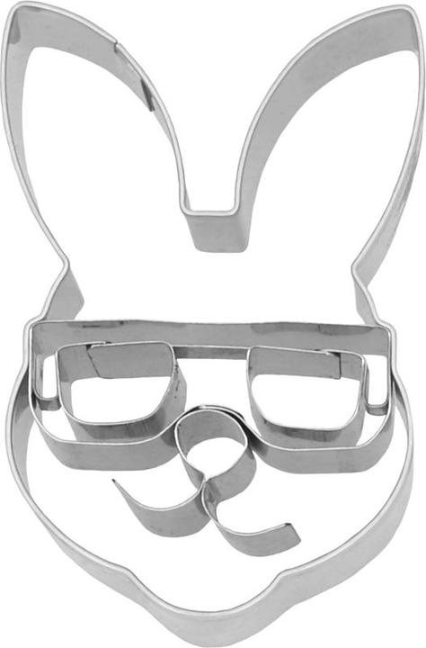 Birkmann Ausstechform Hasenkopf mit Brille