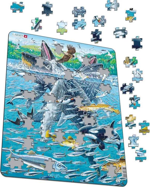 Actual product image Larsen Herring & Humpback Whales (140 pieces)