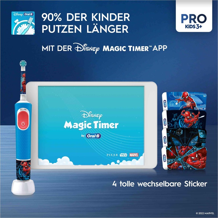 Image du produit Oral-B Pro Kids (Brosse à dents oscillo-rotative)