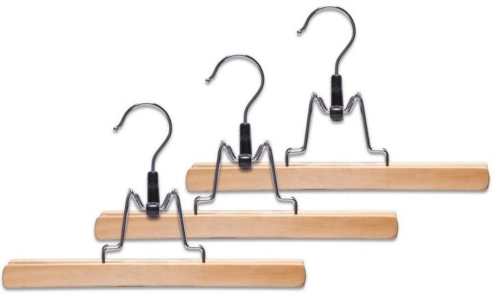 Zeller Present Hosenklemmbügel (3x)