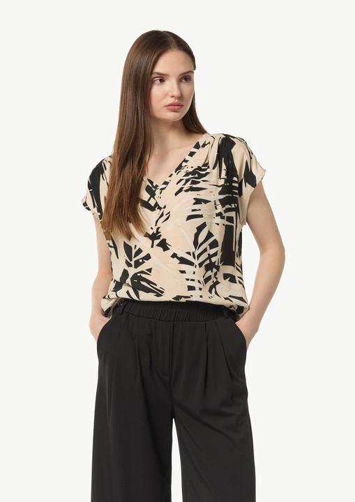 Image du produit Comma Bluse Blusenshirt mit All-over-Print (38)
