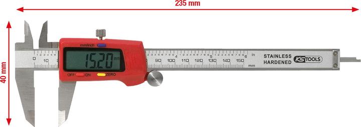 Produktbild KS Tools Messschieber (15 cm)