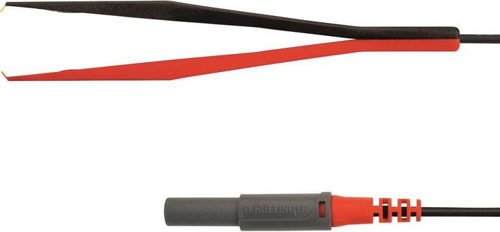 Produktbild Schutzinger Schützinger KML 7848 Au / PZ / 150 / RT Messleitung (Stecker 4 mm - Kelvin-Klemm