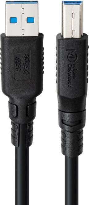 Actual product image MicroConnect USB 3.2 A-B Gen 1 Cable LSZH