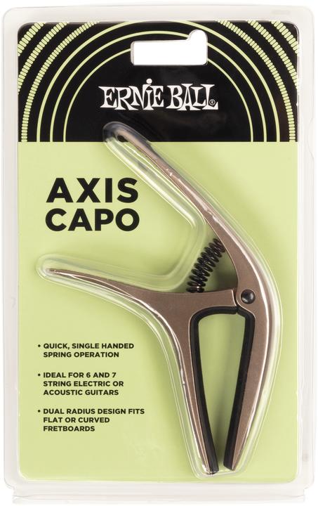 Immagine prodotto Ernie Ball Capo, Capo Axis, Peltro