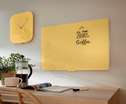Produktbild Leitz Cosy Whiteboard aus Glas 40 x 60 cm, Gelb (60 x 40 cm)