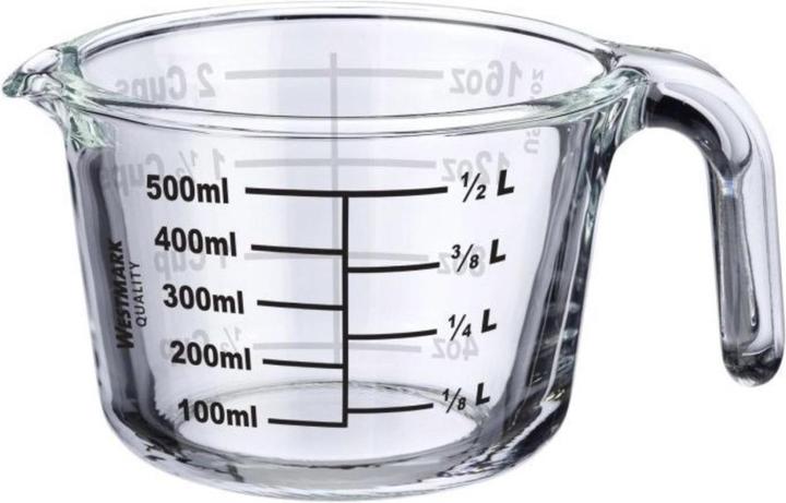 Westmark Messkanne, Borosilikatglas, 0,5 l (500 ml)