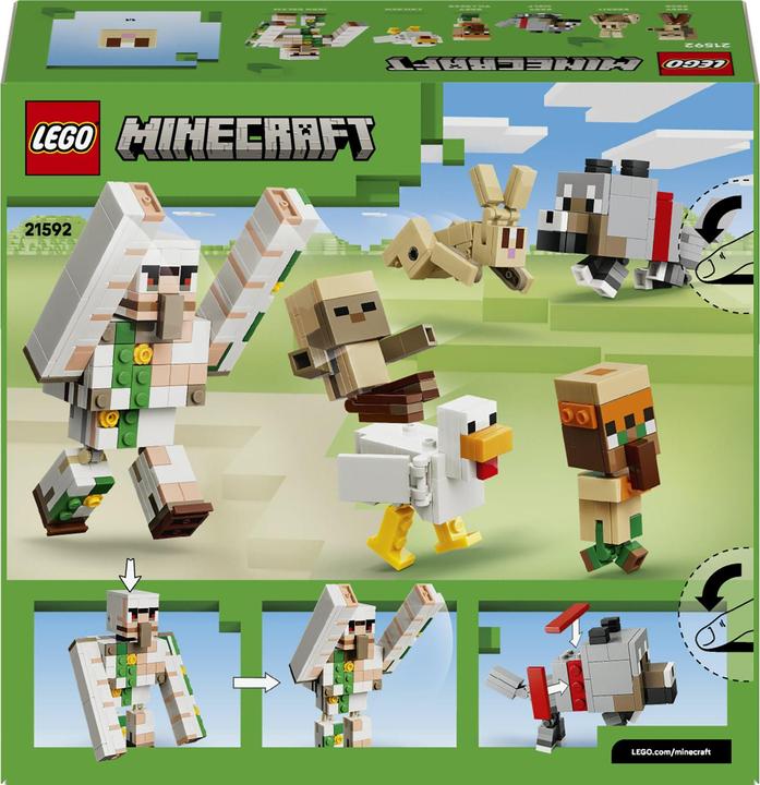 Produktbild LEGO Angriff des Hühnerreiters in der Wüste (21592, LEGO Minecraft)