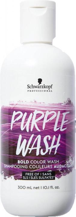 Schwarzkopf Bold Color Wash - Purple Wash (300 ml, Flüssiges Shampoo)