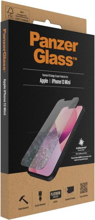 Actual product image PanzerGlass Standard Fit (1 pcs., Apple iPhone 13 mini)
