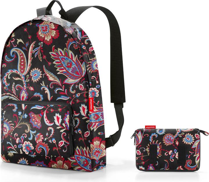 reisenthel Rucksack Mini Maxi Paisley Black (14 l)