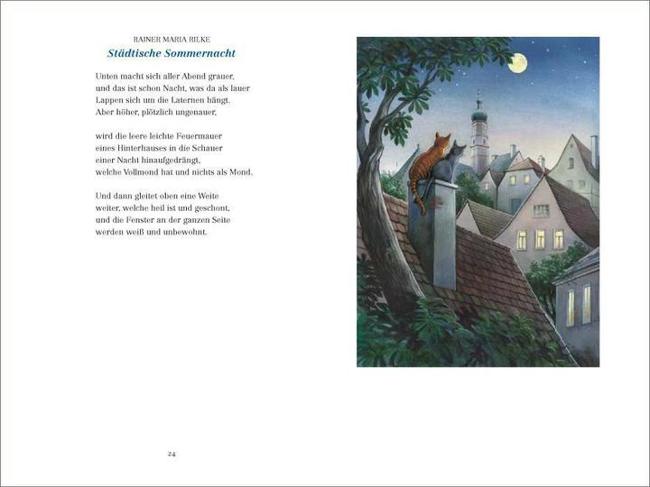 Produktbild Die schönsten Mondgedichte (Deutsch, Reinhard Michl, Matthias Reiner, 2017)