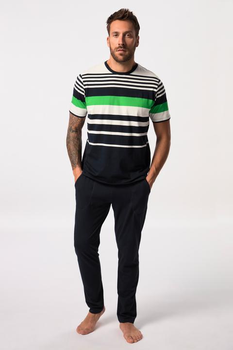 Produktbild JP1880 Schlafanzug, Homewear, OEKO-TEX, Zweiteiler, T-Shirt, lange Hose (XL)