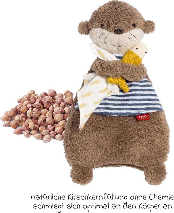 Image du produit Fehn Doudou chauffant Loutre (26 cm)